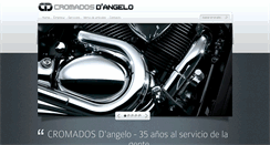 Desktop Screenshot of cromadosdangelo.com.ar
